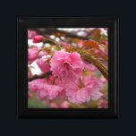 Hot-roze Cherry Blossom Flowers Cadeaudoosje<br><div class="desc">Hot-Roze Cherry Blossom Flowers Foto van Sandy Closs,  genomen op Lake Arrowiad Pink,  flower,  bloem,  bloem,  bloem,  lente,  kersen,  kersen,  tuin,  bruiloft,  bruiloften;</div>