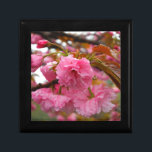 Hot-roze Cherry Blossom Flowers Cadeaudoosje<br><div class="desc">Hot-Roze Cherry Blossom Flowers Foto van Sandy Closs,  genomen op Lake Arrowiad Pink,  flower,  bloem,  bloem,  bloem,  lente,  kersen,  kersen,  tuin,  bruiloft,  bruiloften;</div>