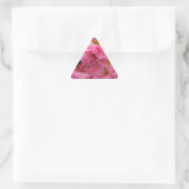 Hot-roze Cherry Blossom Flowers Sticker (Tas)