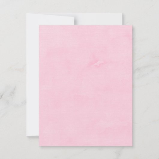 Hot-roze Chrysanthemumliefde bij Bloom Weddenschap Kaart (Achterkant)