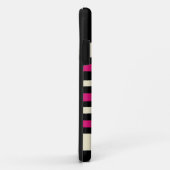 Hot-roze Cute Modern Trendy Pattern Case-Mate iPhone Case (Achterkant/rechts)