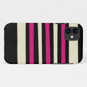 Hot-roze Cute Modern Trendy Pattern Case-Mate iPhone Case (Achterkant (horizontaal))