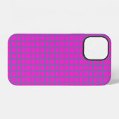 Hot-roze Cute Modern Trendy Pattern iPhone Hoesje (Achterkant horizontaal)