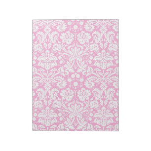 Hot-roze damppatroon notitieblok