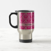 Hot-roze damppatroon reisbeker (Links)
