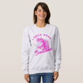 Hot roze eenhoorn Loren Brae sweatshirt (Voorkant volledig)