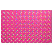 hot roze emoji fabric stof (Yard (91,4 cm))