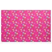hot roze emoji fabric stof (Fat Quarter)