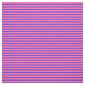 Hot Roze en Blue Striped/Lined Pattern Stof (Swatch)