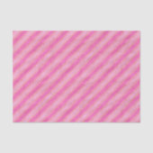 Hot-roze en Gold Stripes Tissuepapier (Voorkant)