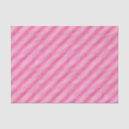 Hot-roze en Gold Stripes Tissuepapier