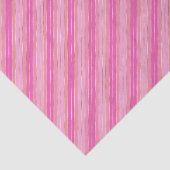 Hot-roze en Gold Stripes Tissuepapier (Detail)