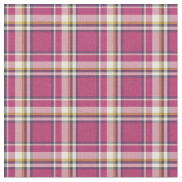 Hot-roze en marineblauw Mode geplakt Stof