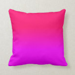Hot-roze en Neon Pink Ombre Shade Kleur Vervagen Kussen<br><div class="desc">Hot Pink en Neon Pink Ombre Shade Kleur langzaam verdwijnen. - warm, roze, neon, ombre, shade, kleur, flade, trend, helder, fluorescent, hooglicht, felroze, heldere neon roze, lichtroze, warm roze, felroze, neon roze, rood, vette kleur, hete roze flade, neon roze flade, hot roze schaduw, neon roze schaduw, school, kinder, plezier, dorre,...</div>