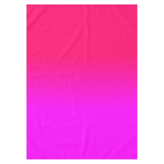 Hot-roze en Neon Pink Ombre Shade Kleur Vervagen Tafelkleed