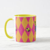 Hot-roze en Oranje Ladybug Mok (Links)