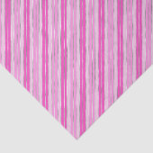 Hot-roze en Silver Stripes Tissuepapier (Detail)