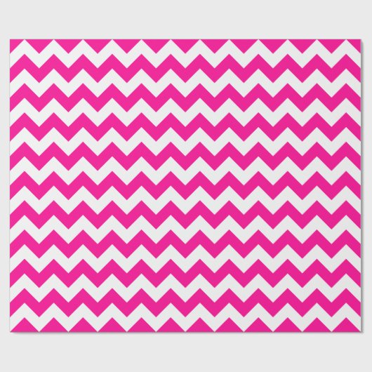 Hot-roze en wit groots papier voor het verpakken v (Vlak)