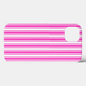 Hot-roze en wit snoep strepen Hoesje-Mate iPhone Case-Mate iPhone Case (Achterkant (horizontaal))