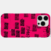 Hot-roze Exotic Hip One-of-a-kind Case-Mate iPhone Case (Achterkant (horizontaal))