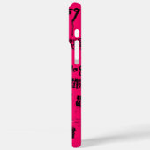 Hot-roze Exotic Hip One-of-a-kind Case-Mate iPhone Case (Achterkant / Links)