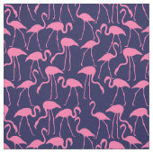Hot roze flamingo's stof (Swatch)