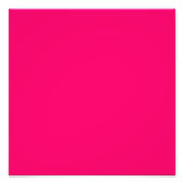 Hot Roze Foto Afdruk (Voorkant)