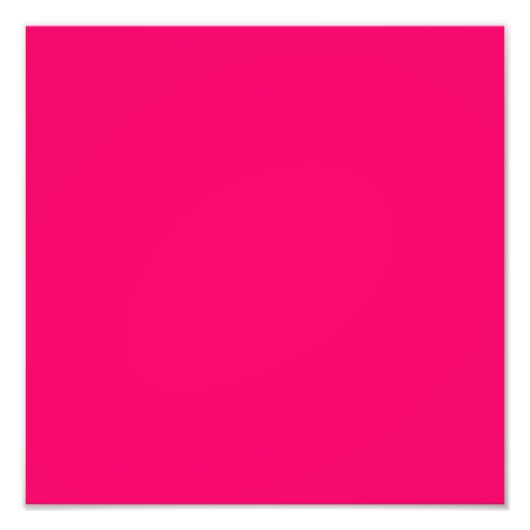 Hot Roze Foto Afdruk (Voorkant)