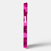 Hot roze fuchsia camo camouflage meisjespatroon Case-Mate iPhone case (Achterkant / Rechts)