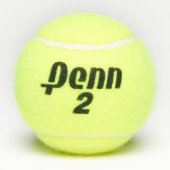 Hot Roze fuchsia Penn tennisballen (Achterkant)
