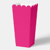 Hot Roze fuchsia popcorn dozen Bedankdoosjes (Achterkant)