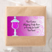 Hot-roze Fuchsia Snoep Buffet Etiket (Insitu)