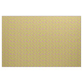 Hot-Roze Fuschia Yellow Wave Print Pattern Fabric Stof (Yard (91,4 cm))