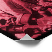 Hot-roze gasmaskers poster (Hoek)