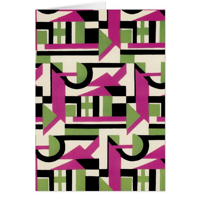 Hot-roze Geo Deco (Voorkant)