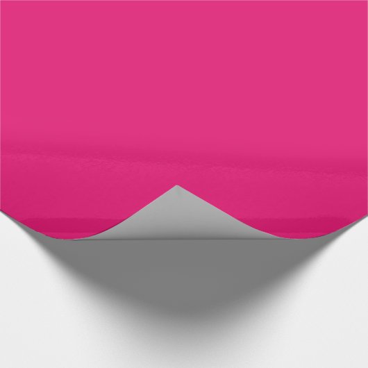 Hot-roze glanzend verpakkingspapier cadeaupapier (Hoek)