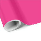 Hot-roze glanzend verpakkingspapier cadeaupapier (Rol Hoek)