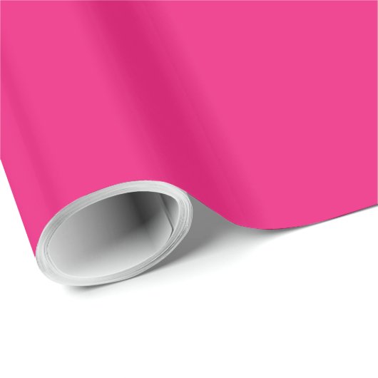 Hot-roze glanzend verpakkingspapier cadeaupapier (Rol Hoek)
