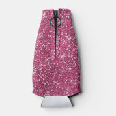 Hot-roze glitter bedrukt flesjeskoeler (Achterkant)