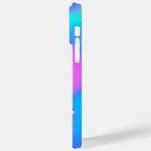 Hot roze glitter iriserende glam girly handtekenin Case-Mate iPhone case (Achterkant / Links)