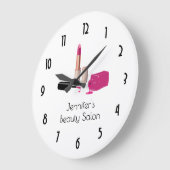 Hot-roze gloeilamp & nagelPoolse stijlvolle Grote Klok (Hoek)