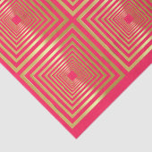 Hot roze gouden cadeau verpakking Tissue Papier (Detail)