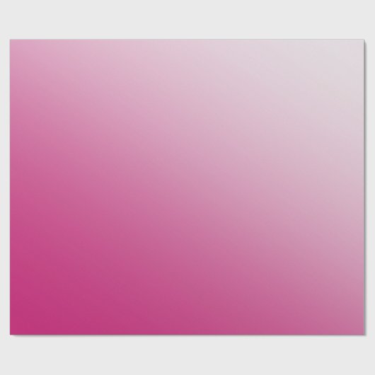 Hot-roze gradiënt cadeaupapier (Vlak)