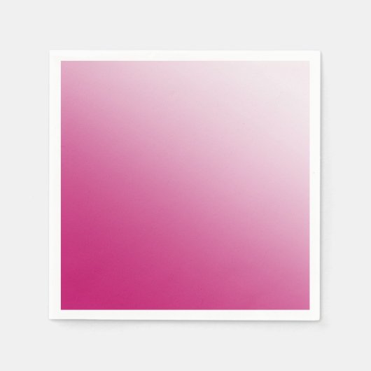 Hot-roze gradiënt servet (Voorkant)