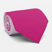 Hot-roze gradiënt stropdas (Opgerold)