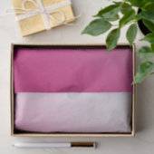 Hot-roze gradiënt tissuepapier (Geschenk)