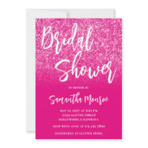 Hot-roze gradiënt Vrijgezellenfeest