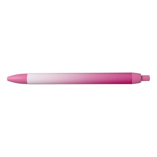 Hot-roze gradiënt zwarte inkt pen (Voorkant)