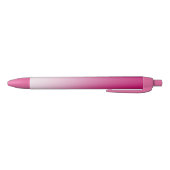 Hot-roze gradiënt zwarte inkt pen (Bodem)