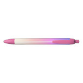 Hot-roze gradiënt zwarte-inktpen zwarte inkt pen (Achterkant)